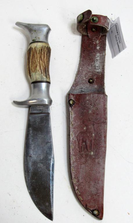 O'DONNELL SOLINGEN GERMAN STAG HANDLE KNIFE (1 of 5)