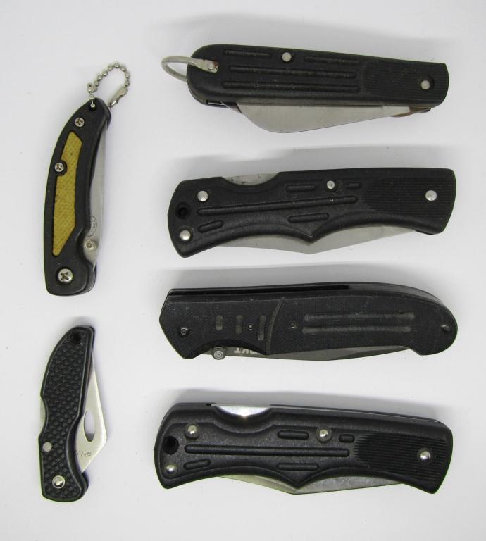 (6)  TACTICAL / UTILITY KNIFE LOT (1 of 6)