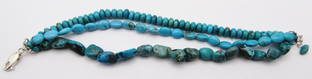 7.5 MULTI STRANDED TURQUOISE BEADED (1 of 4)