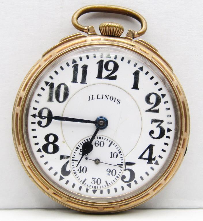 1929 ILLINOIS BUNN SPECIAL POCKET WATCH (1 of 8)