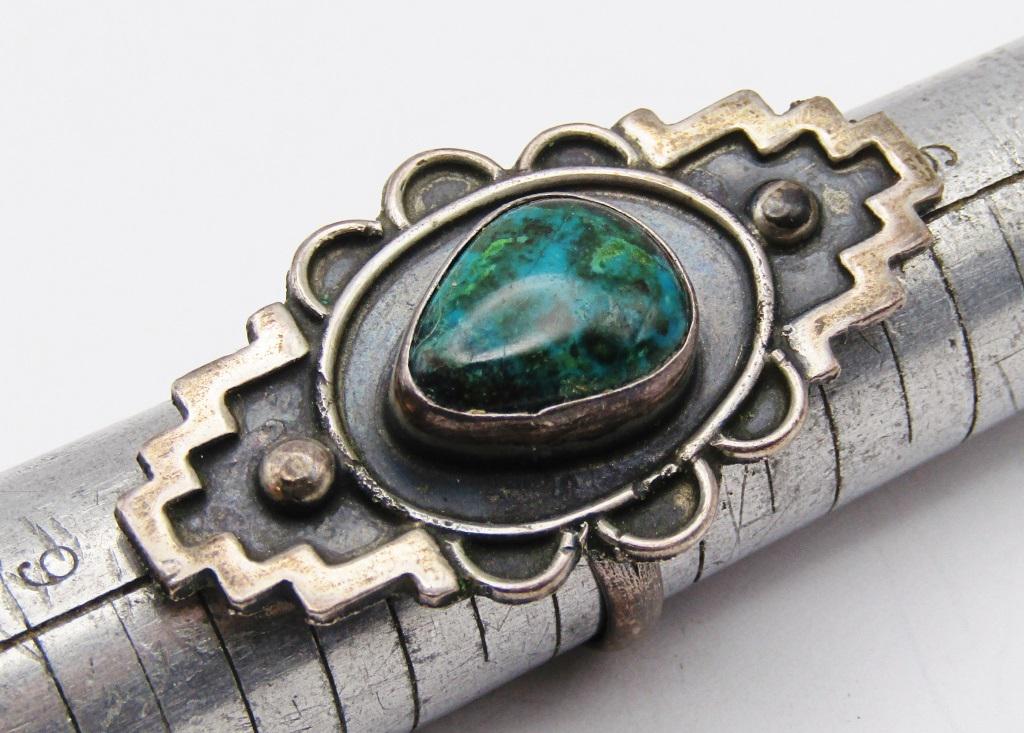 UNIQUE SOUTHWESTERN STERLING SPLIT SHANK (1 of 4)