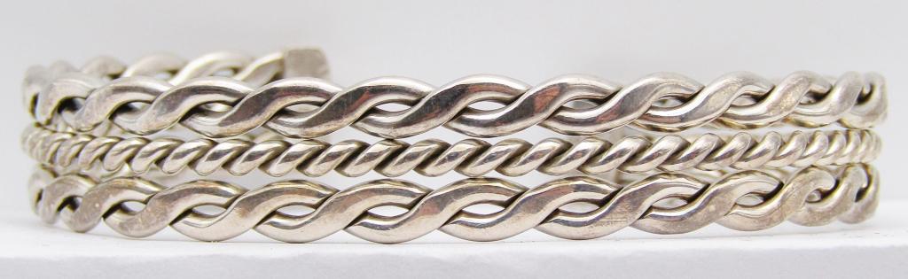 MEXICO STERLING MULTI LAYERED DESIGN CUFF (1 of 8)