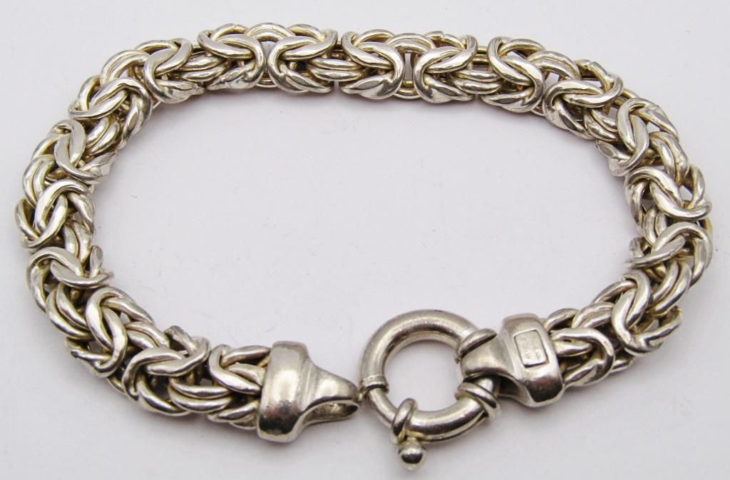 MILOR ITALY STERLING BYZANTINE BRACELET (1 of 4)