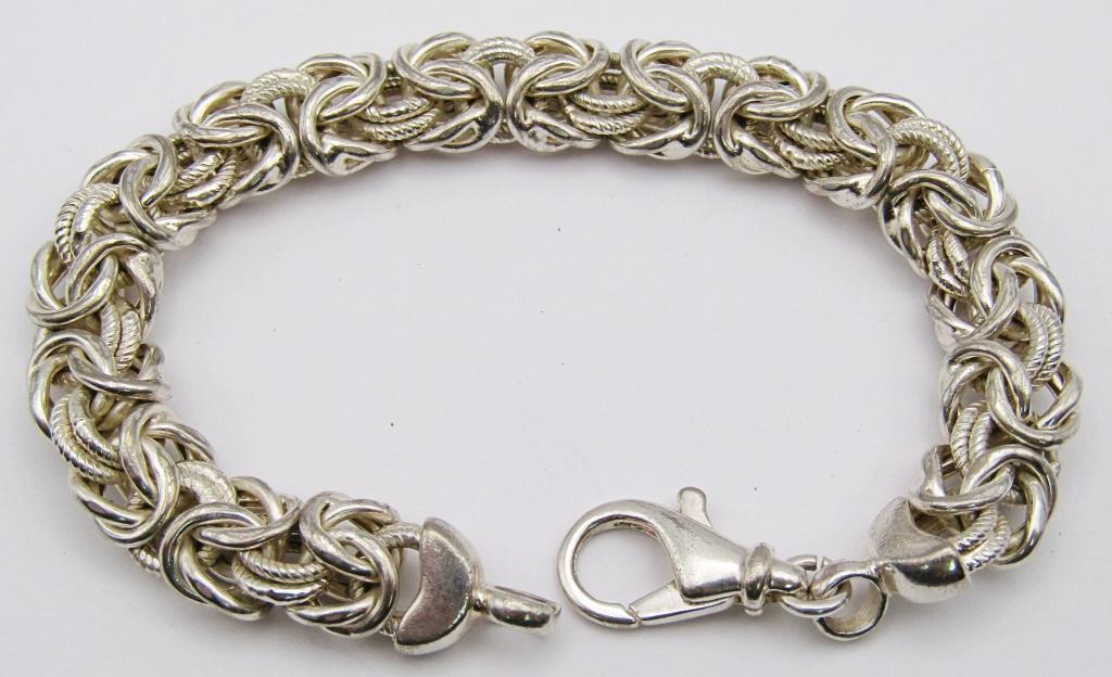 MILOR ITALY STERLING BYZANTINE BRACELET (1 of 3)