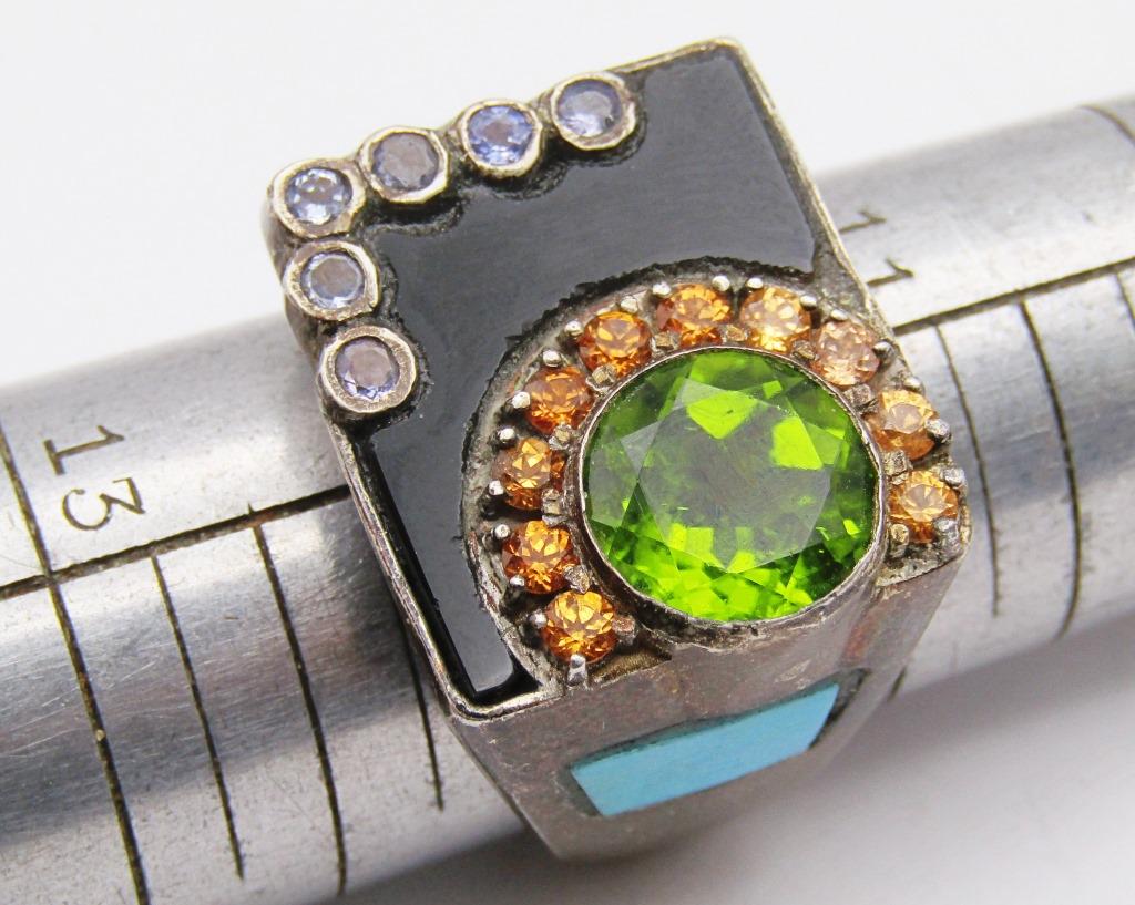 SIZE 12 STERLING RING w/UNIQUE DESIGN (1 of 6)