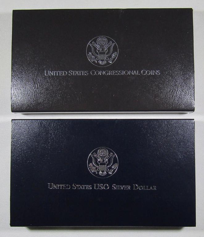 TWO COMMEMS IN ORIG PACKAGE (1 of 2)