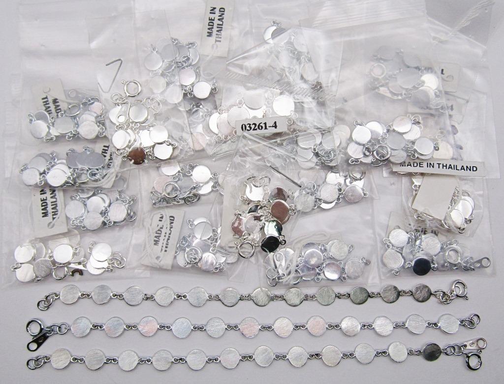 (24) 5 1/2" STERLING KIDS BRACELET - NEW STOCK (1 of 3)