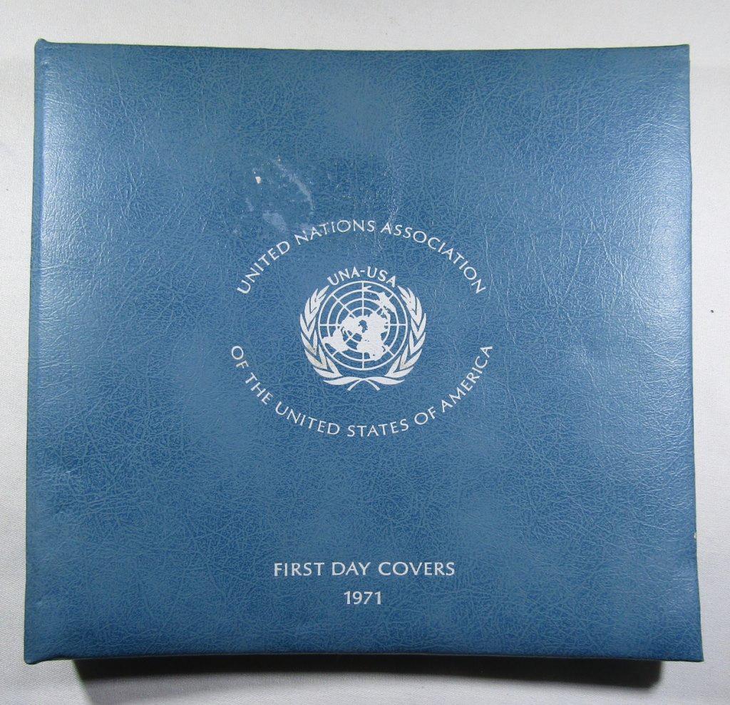 (3) 1971 UNITED NATIONS FIRST DAY COVERS (1 of 4)