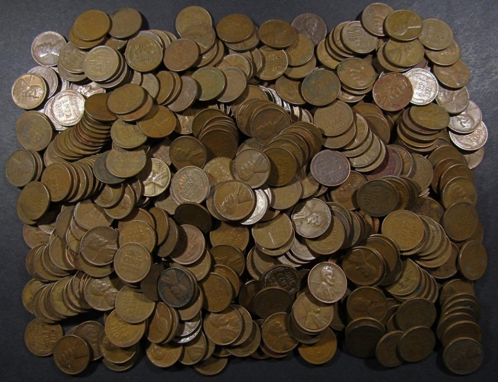 SAN FRANCISCO MINT WHEAT CENT LOT (1 of 2)