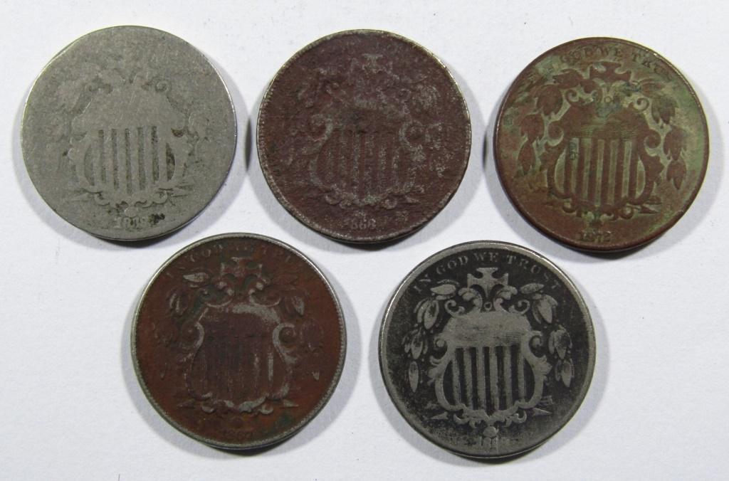 5-SHIELD NICKELS (1 of 2)