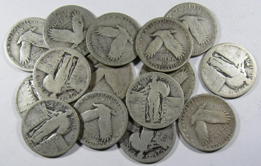 15 - STANDING LIBERTY QUARTERS (1 of 2)