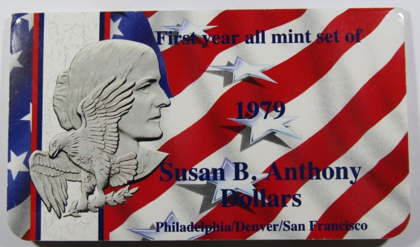 1979 Susan B Anthony PDS Dollar Set (1 of 4)