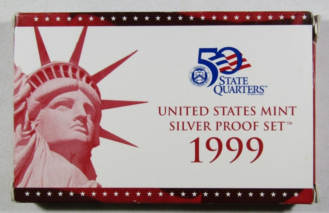 1999 U.S SILVER PROOF SET (1 of 2)