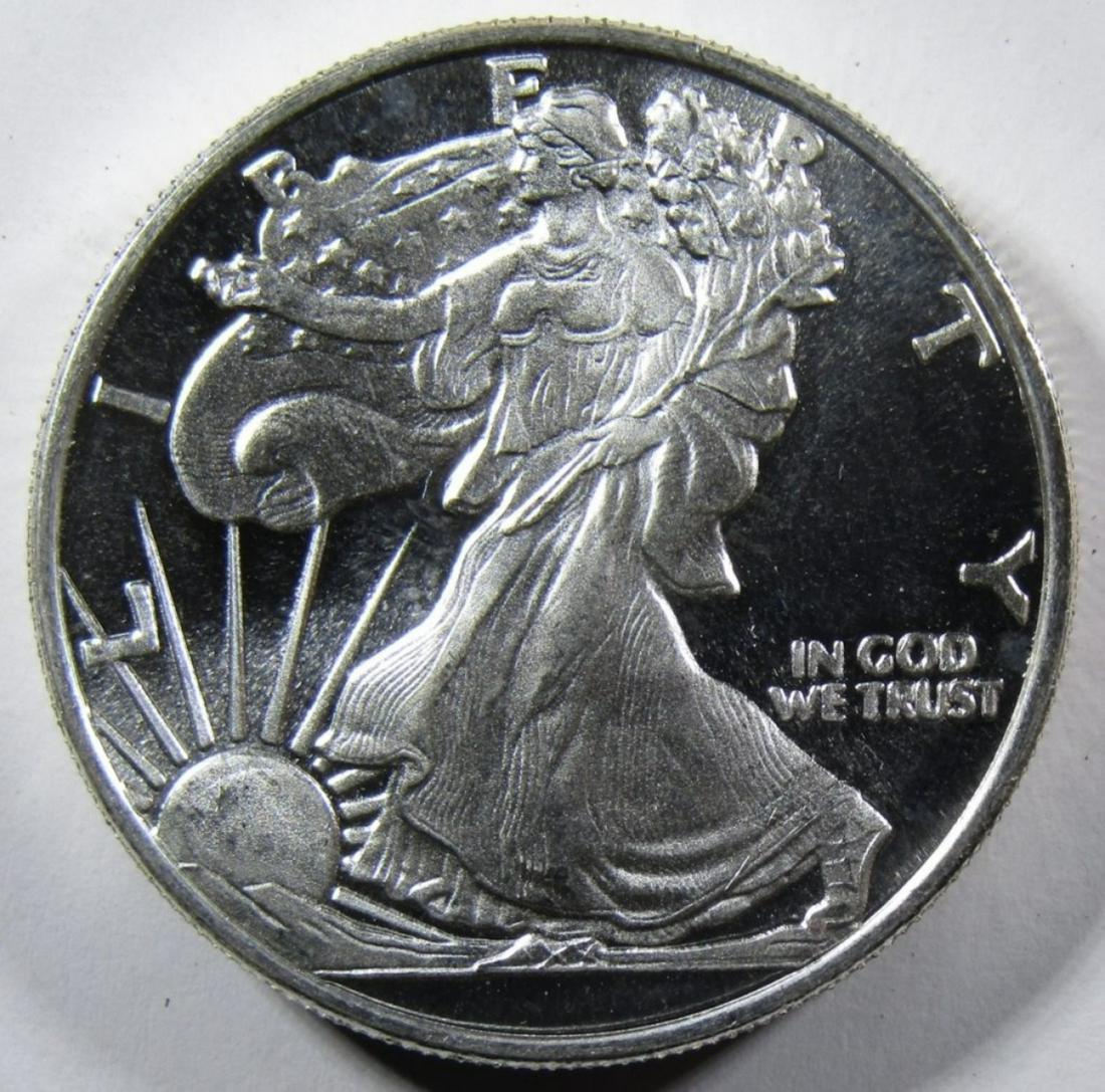 2oz .999 SILVER ROUND "WALKING LIBERTY" (1 of 2)
