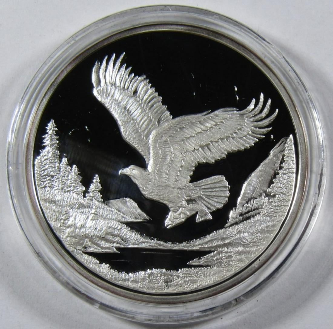 ALASKA EAGLE MEDALLION 1oz .999 SILVER (1 of 3)
