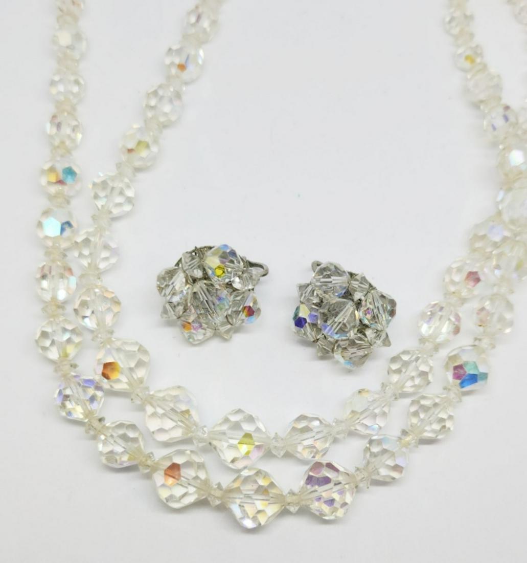 17 INCH DOUBLE STRANDED ARORA BOREALIS BEADED (1 of 4)