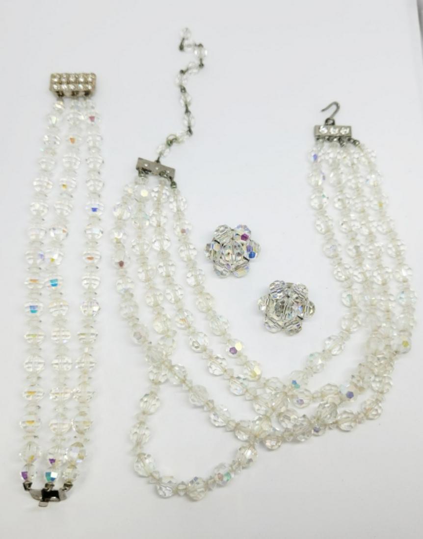 WITH BOX! AURORA BOREALIS BEADED JEWELRY (1 of 3)