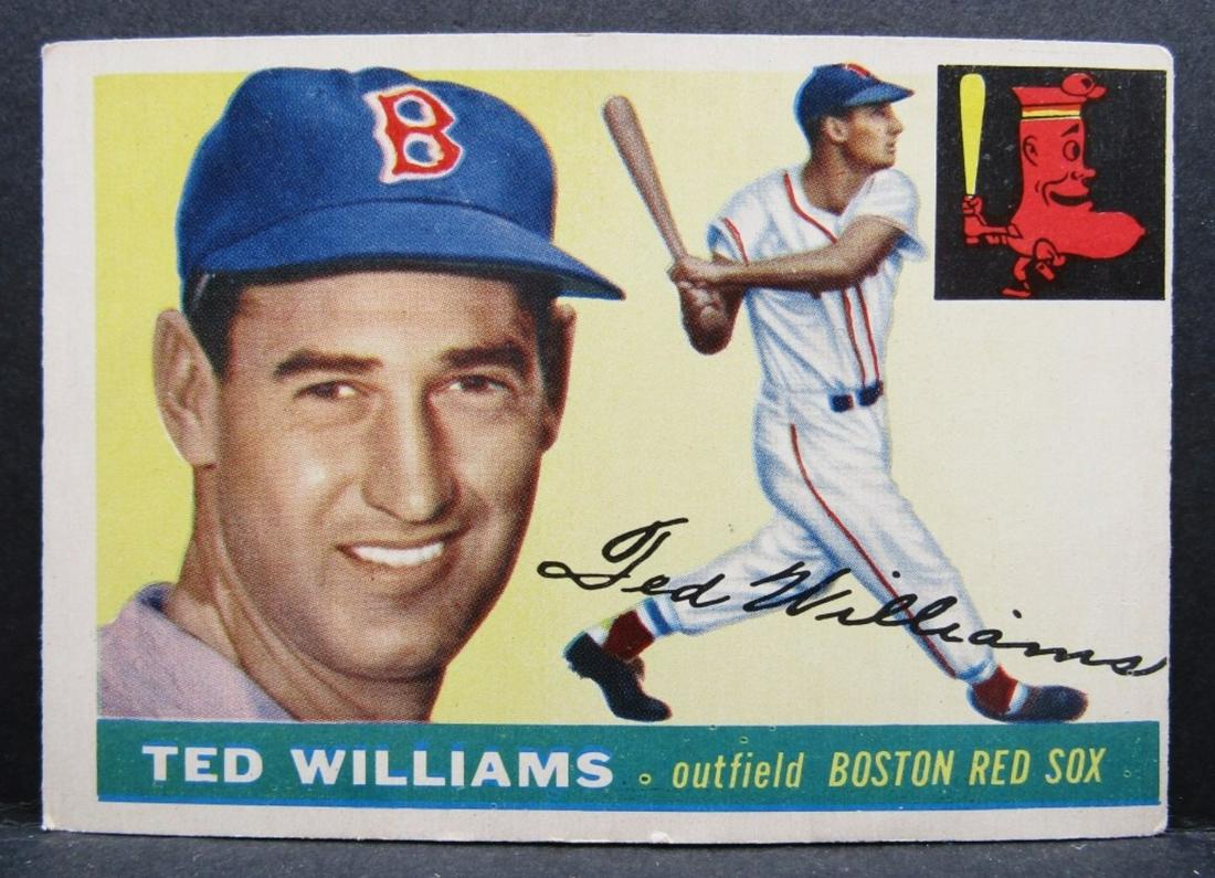 1955 TOPPS #2 TED WILLIAMS VGEX+ (1 of 2)