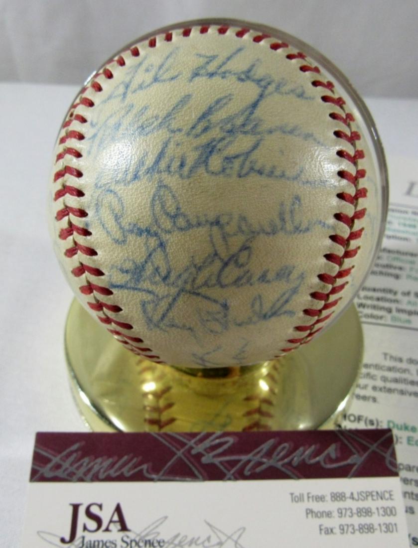 1948 BROOKLYN DODGERS TEAM SIGNED BALL (1 of 6)