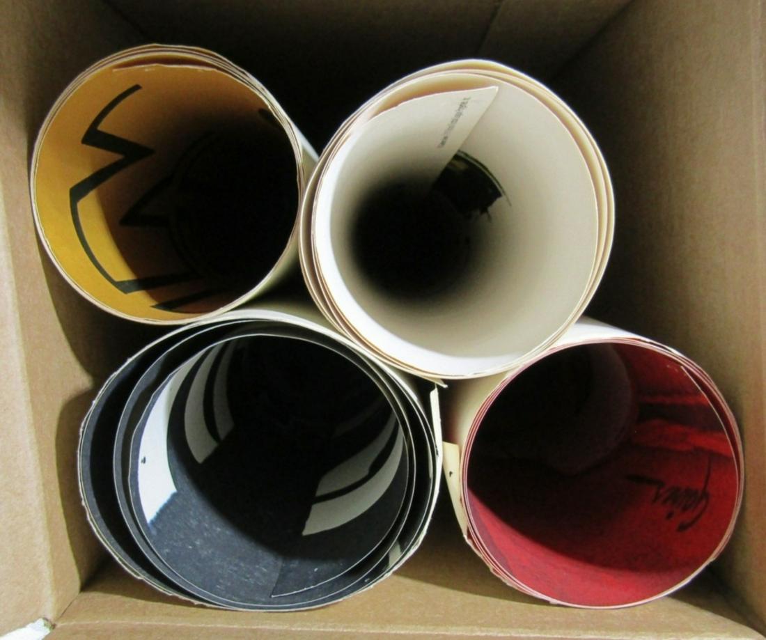 (4) 1970's NFL SERIES POSTERS 24 x 36 (1 of 5)