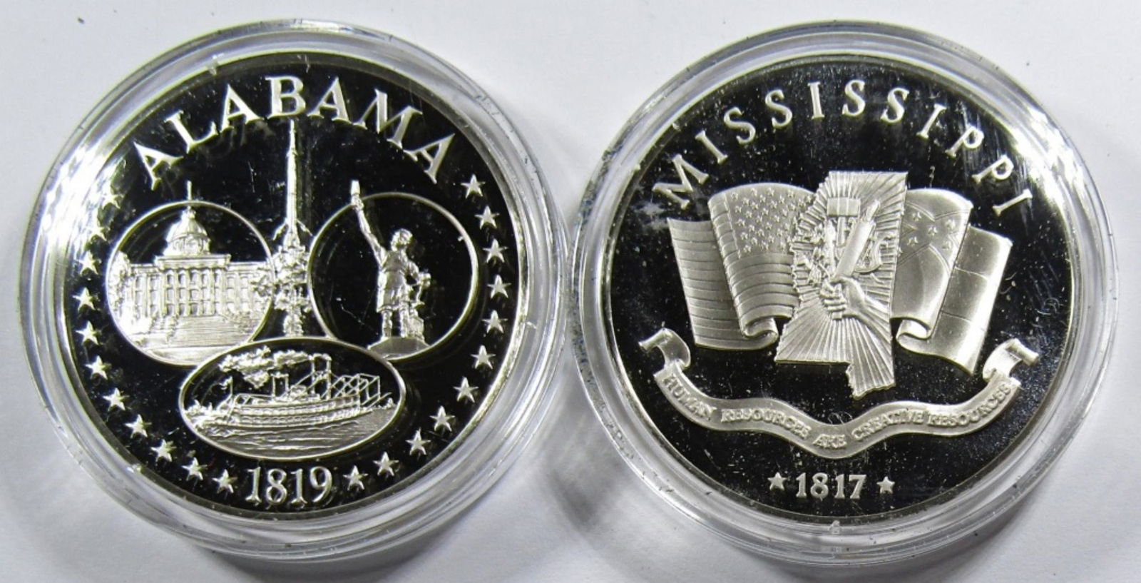 MISSISSIPPI & ALABAMA STATE COMMEMS (1 of 2)