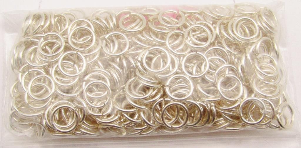 JEWELRY MAKING LOT: BAG OF 925 CIRCULAR JEWELRY (1 of 3)