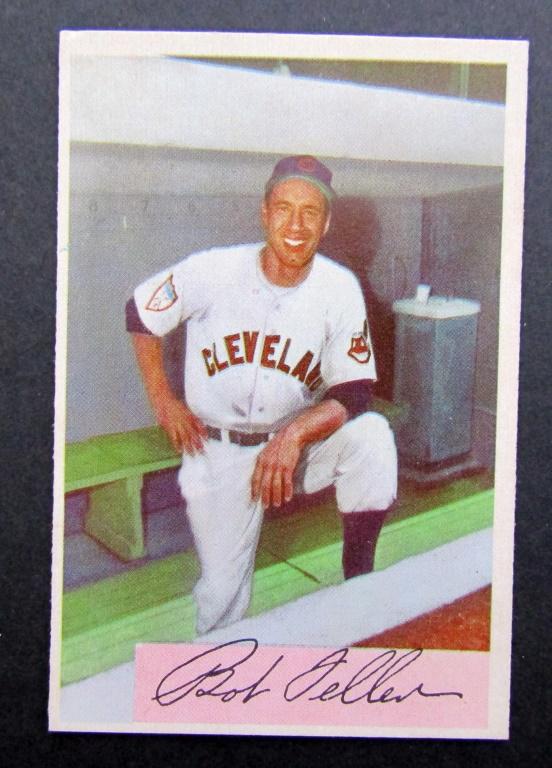 1954 BOWMAN #132 BOB FELLER NICE EM+ (1 of 2)