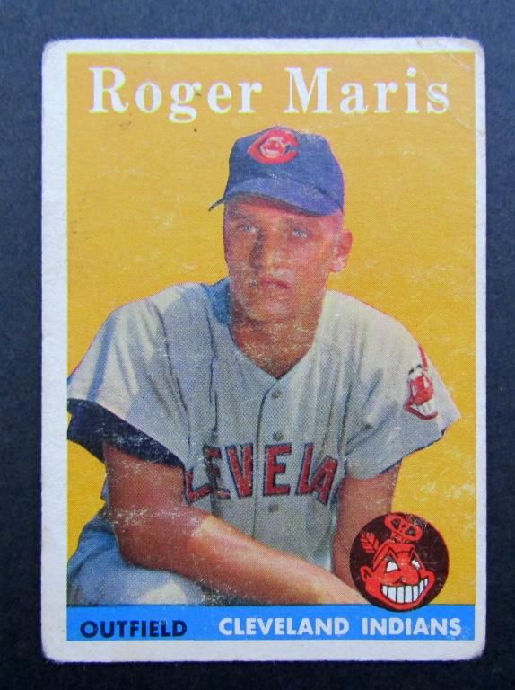 1958 TOPPS #47 ROGER MARIS ROOKIE CARD (1 of 2)