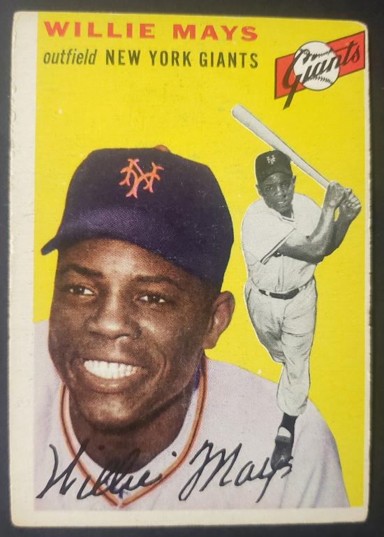 1954 TOPPS #90 WILLIE MAYS VGEX (1 of 2)