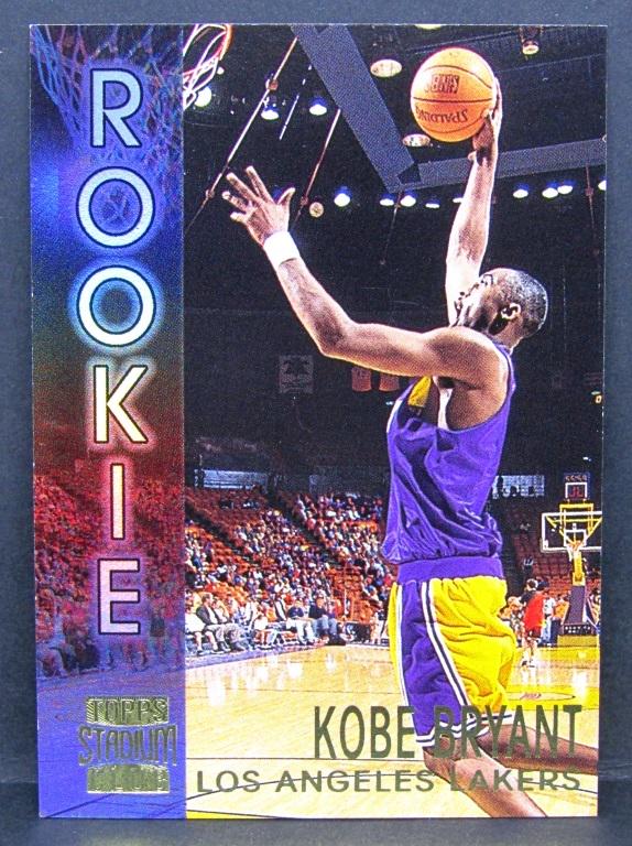 KOBE BRYANT 1996 97 TOPPS STADIUM CLUB R9 (1 of 2)