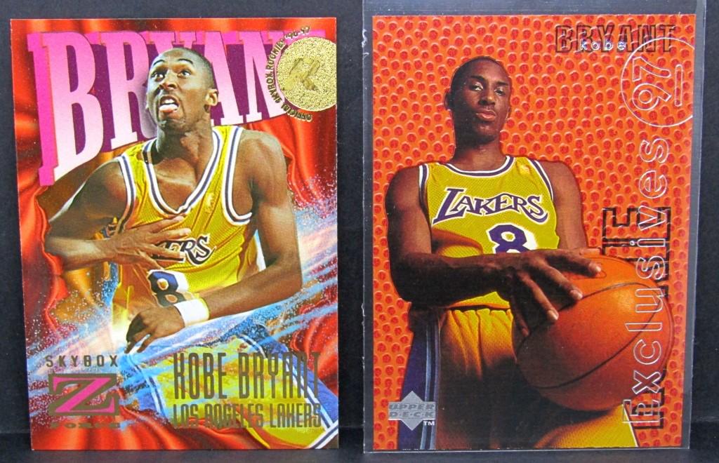 (2) KOBE BRYANT ROOKIE CARDS: 1997 SKYBOX Z FORCE (1 of 2)