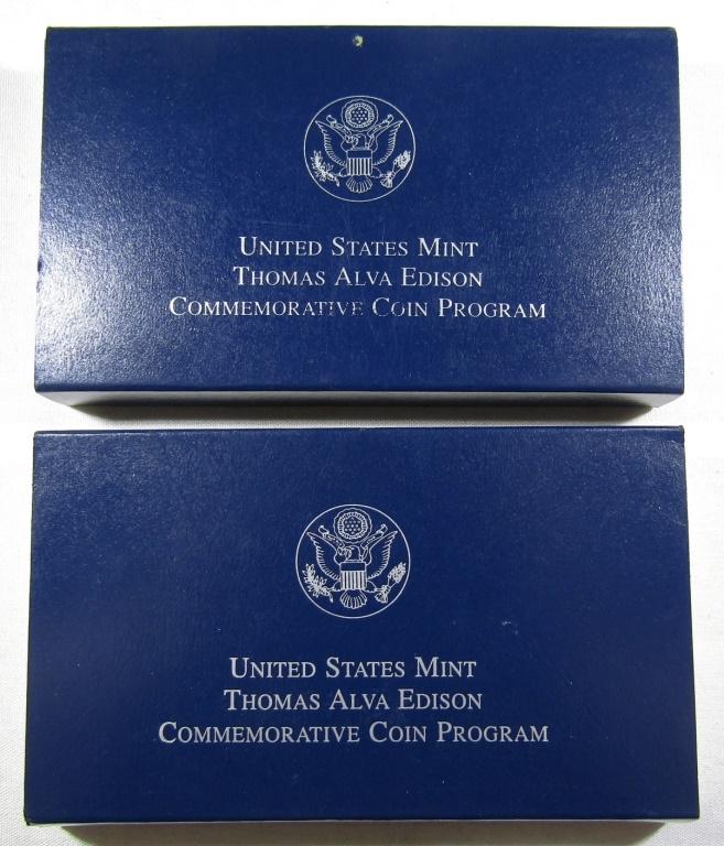 TWO COMMEMS IN ORIG PACKAGE (1 of 2)