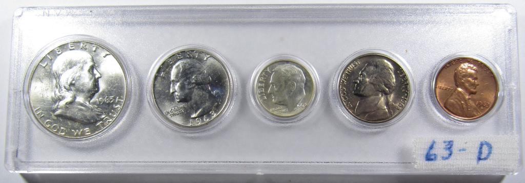 1963-D YEAR SET - BRILLIANT UNC (1 of 2)