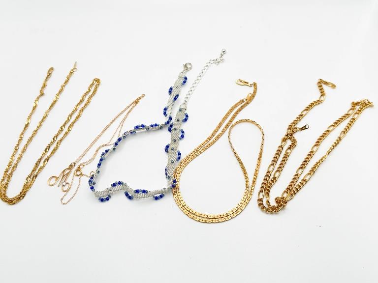 14KGP NECKLACE AND MORE: 14 K GP NECKLACE AND OTHRE NECKLACES ,