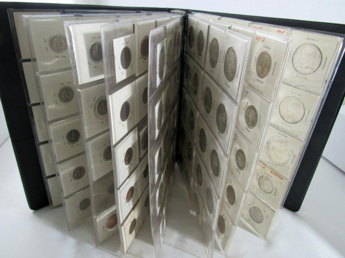 LARGE U.S. SILVER COIN COLLECTION in ALBUM (1 of 10)