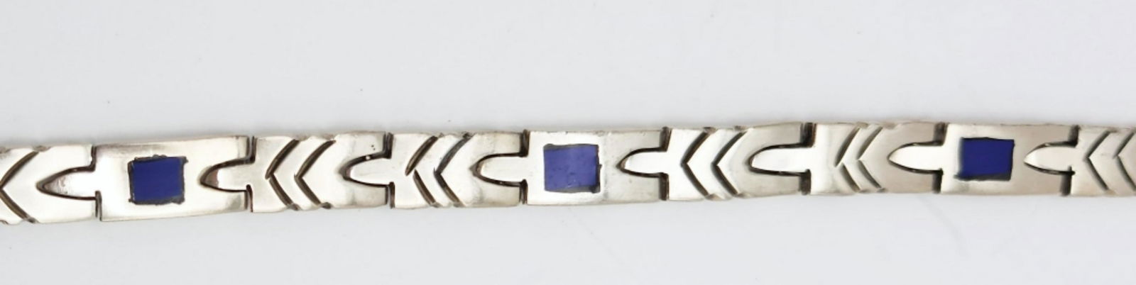 TD-122 MEXICO STERLING MEN'S PANEL BRACELET (1 of 4)