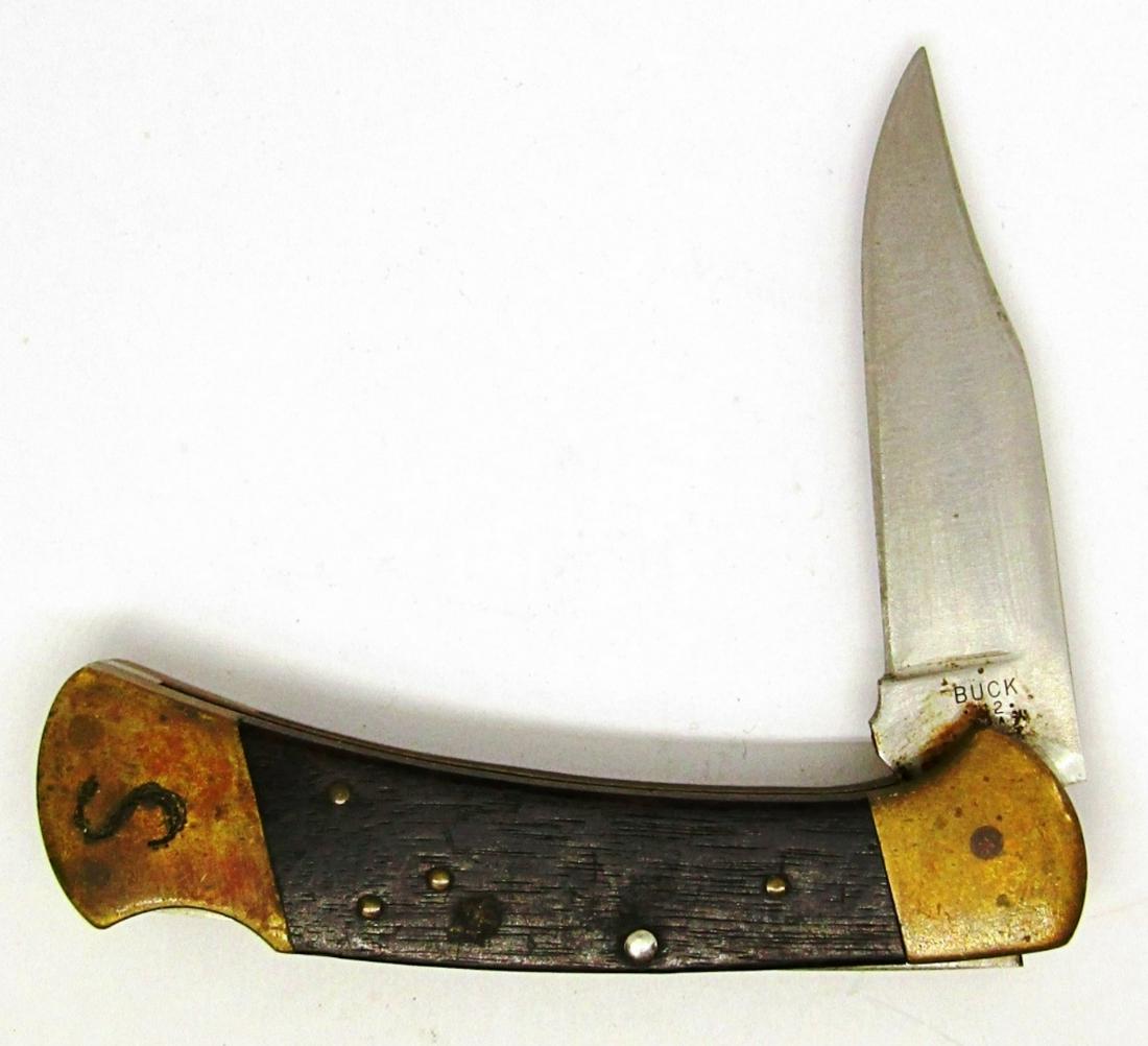 1974-1980 Buck 112 Folding Knife with Lockback (1 of 3)