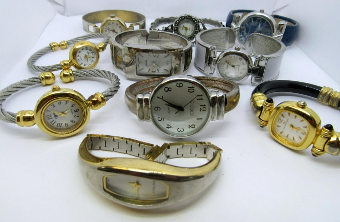 (10) Ladies Cuff Bracelet Watches (1 of 5)