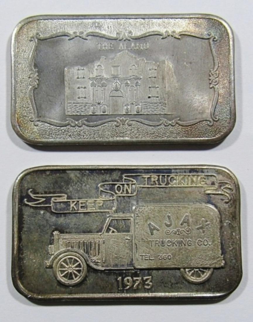 2- MOTHER-LODE MINT 1oz .999 SILVER BARS (1 of 2)