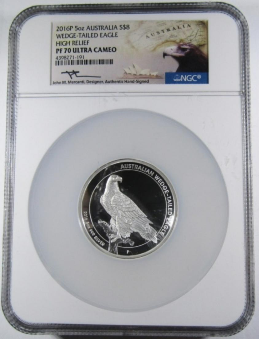2016P $8 WEDGE-TAILED EAGLE NGC PF70 UC (1 of 4)