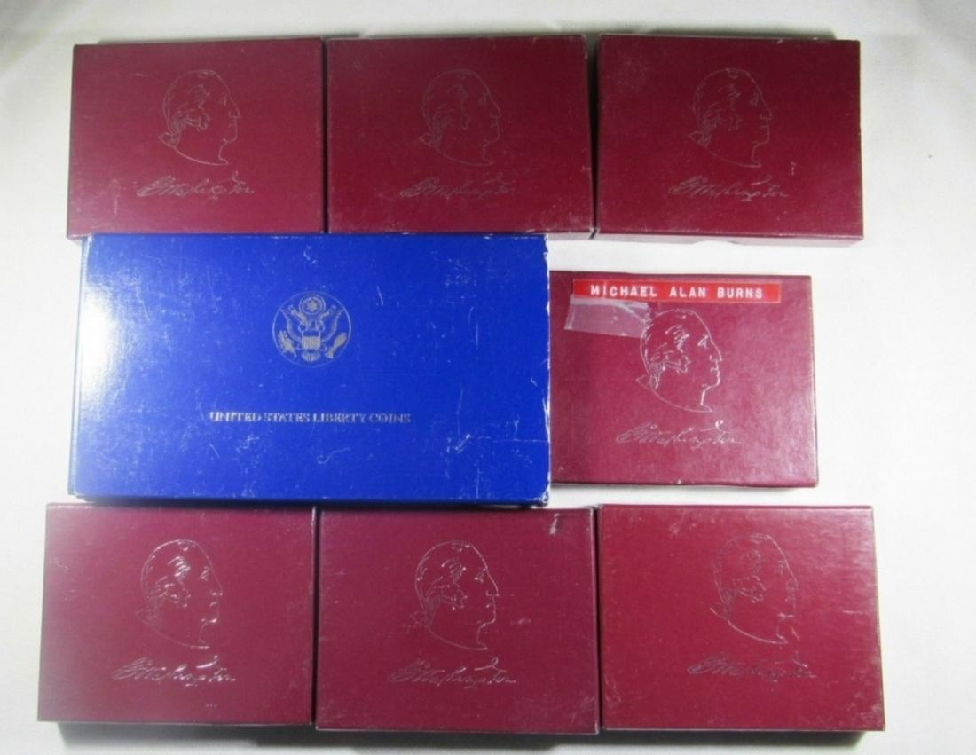 COMMEM LOT; 1986 LIBERTY 3 COINS MISSING (1 of 3)