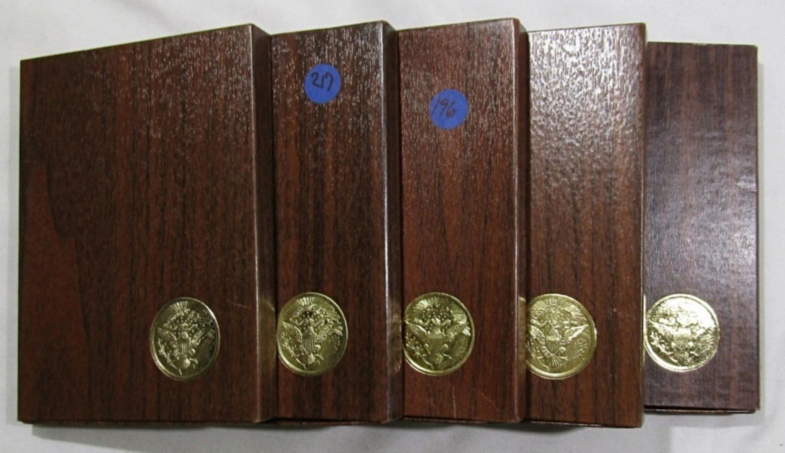 5-1971 BROWN IKE SILVER DOLLARS IN BOXES (1 of 3)