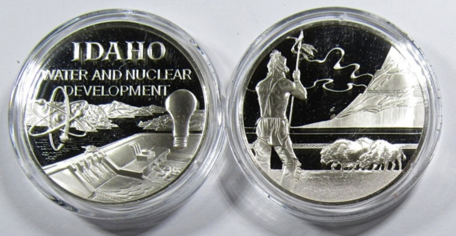 IDAHO & MONTANA SILVER STATE COMMEMS (1 of 2)