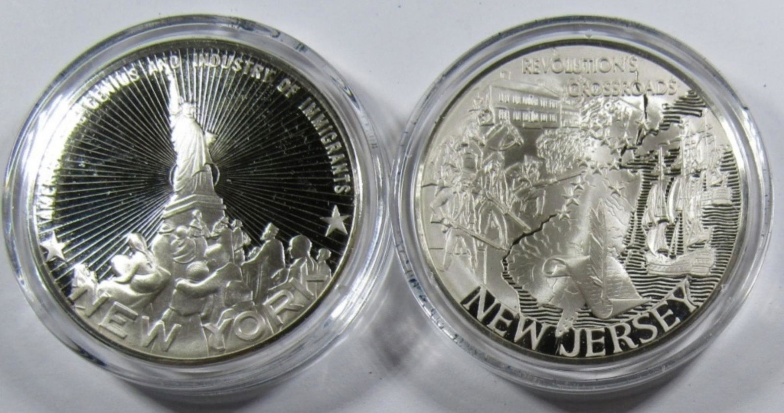 NEW YORK & NEW JERSEY STATE COMMEMS (1 of 2)