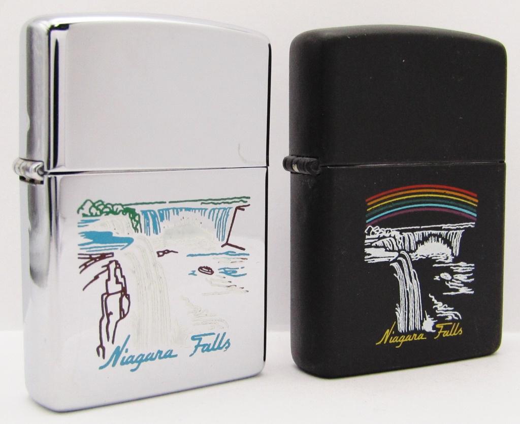 1994 & 1995 Zippo Niagara Falls Unfired Lighters (1 of 5)