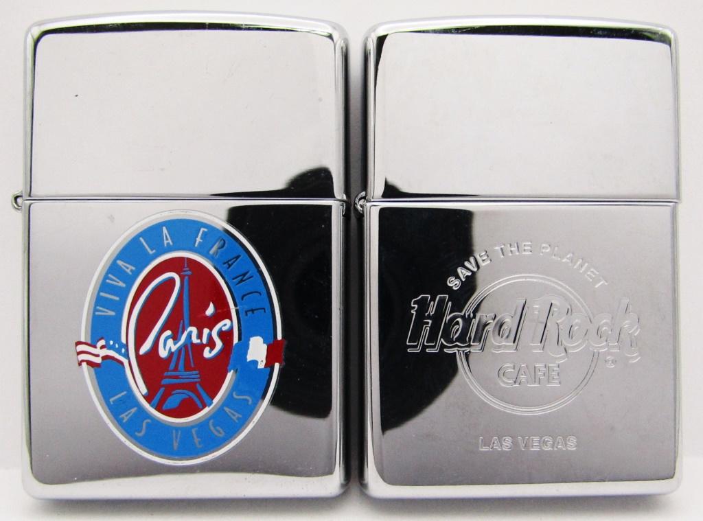2 Sealed Zippos - Las Vegas; 1999 Hard Rock Café (1 of 4)