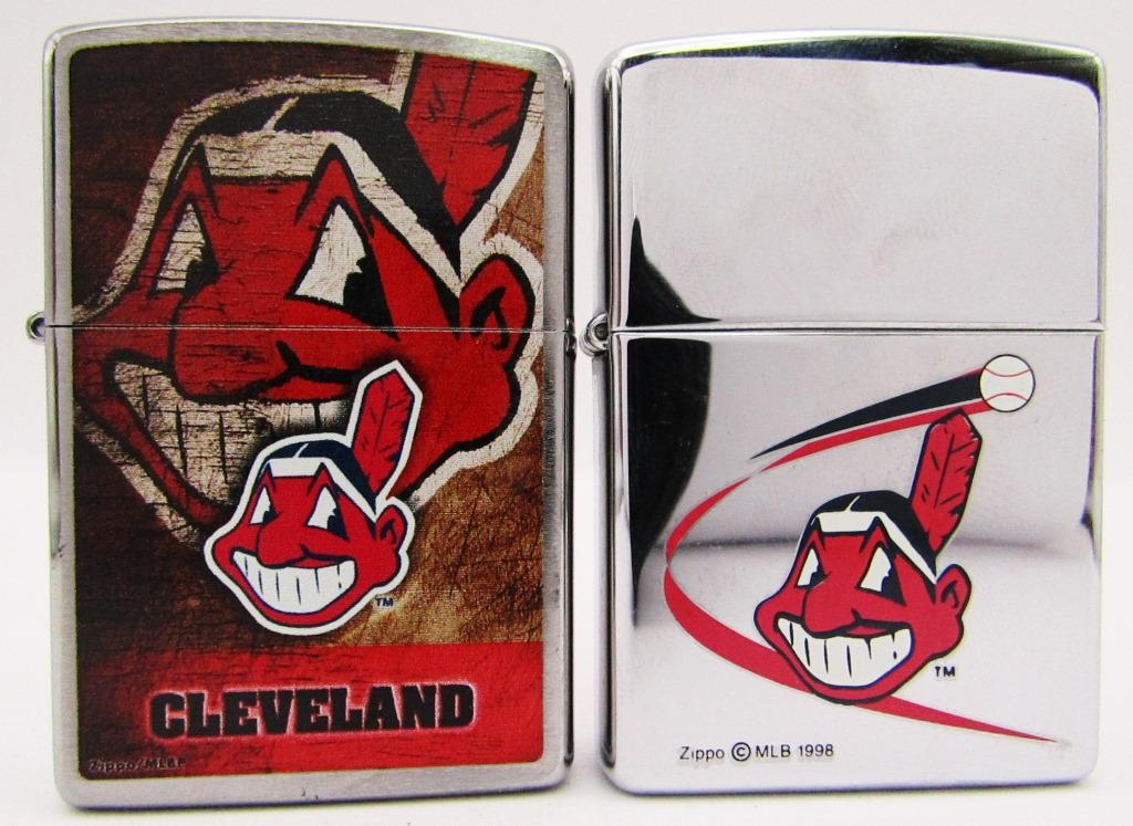 1999 & 2017 Sealed Zippo Cleveland Indian Lighters (1 of 6)