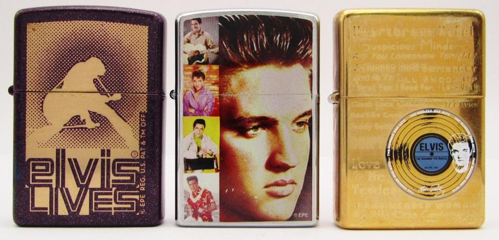 2004, 2006, 2007 Elvis Zippo Lighters - Sealed! (1 of 4)