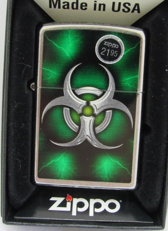 2016 Biohazard Green Collectible Lighter in Box!: New In Box! Sealed!