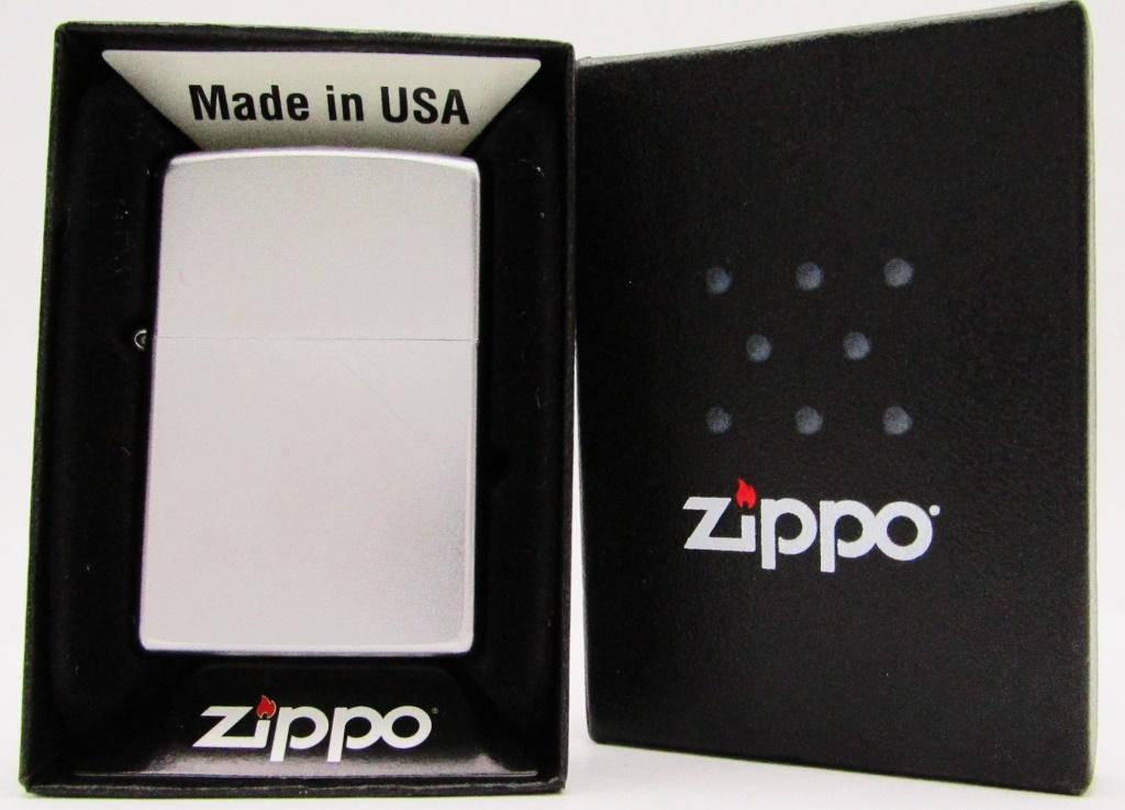 2014 Brushed Chrome Zippo Windproof Lighter (1 of 5)